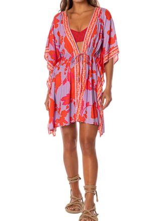 Maaji Vanilla Kaftan Cover Up In Lavender Dream