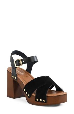 Seychelles Paloma 2 Ankle Strap Platform Sandal in Black at Nordstrom, Size 9.5