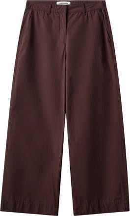 Sofie Schnoor Pantalones Anchos - Trousers - Mujer - Marr&oacute;n - XL