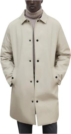 Ecoalf Garona Jacket - Coats - Hombre - Beige - XL