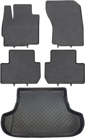 OEM Peugeot 4007 Suv De Marzo De 2007 A Agosto De 2012. Juego De Alfombrillas De Goma Para Coche Y Alfombrilla Para Maletero