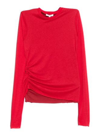 J.W.Anderson layered T-shirt - women - Rayon/Cotton - M