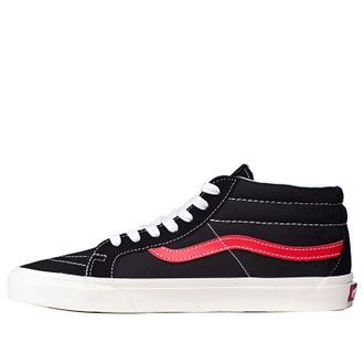 Vans SK8-Mid Black-Red Black Red VN0A391FTP2