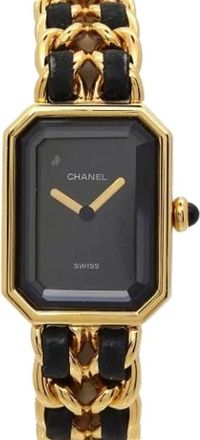Chanel Pre-owned Watches, female, Black, Size: ONE SIZE Pre-owned Glass watches