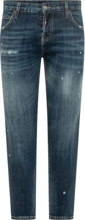 Dsquared2 Teddy Jean - Dames - Slim Fit Jeans - Blauw - S - Katoen - Jeans