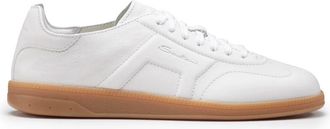 Santoni DBS Oly - Heren - Sneakers - Wit - 43 1/2 EU - Leer - Schoenen