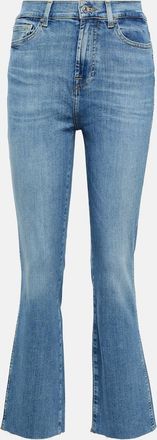 7 For All Mankind Slim Kick high-rise jeans