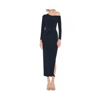 Norma Kamali Scoop Neckline Maxi Jurk - Dames - Casual kleedjes - Zwart - S - Polyester - Kleedjes