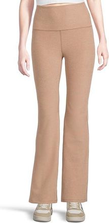 Beyond Yoga Spacedye Practice Bootcut Pants Womens Clothing Desert Sand Heather : LG (US Womens 10-12) 31.5, Elastane/Polyester