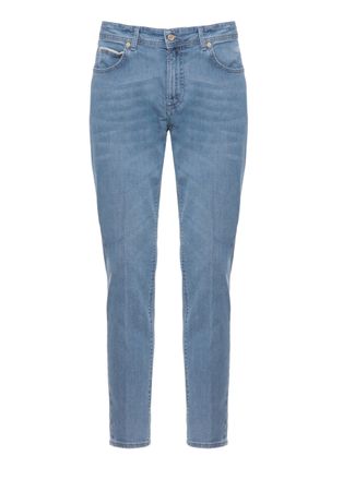 BRIGLIA 1949 Blue Ribot-C Cotton Jeans