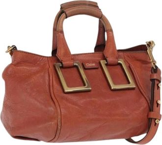 Chlo&eacute; Pre-owned Handtas - Dames - Vintage Handtas - Bruin - ONE Size - Leer - Vintage