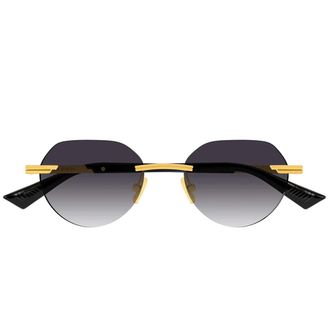 Bottega Veneta Sunglasses Bv1379 S 001 Gold/Grey Men