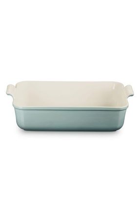 LE CREUSET Heritage Stoneware Deep Lasagna Dish in Sea Salt at Nordstrom