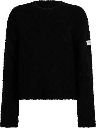 Maison Margiela Truien - Dames - Ronde hals truien - Zwart - M - Truien & Vesten