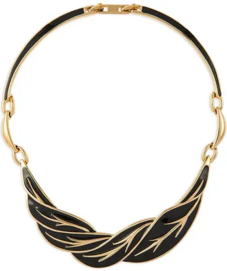 Monet Jewelry Collana con pendente Monet anni 80 - Oro