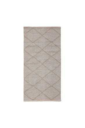 Boxxx Fleckerlteppich, Beige, Textil, Abstraktes, rechteckig, 60x120 cm, Teppiche und Böden, Teppiche, Fleckerlteppiche