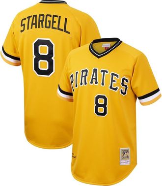 Mitchell & Ness Willie Stargell Pittsburgh Pirates Mitchell & Ness Cooperstown Collection Authentic Jersey - Gold at Nordstrom, Size 36