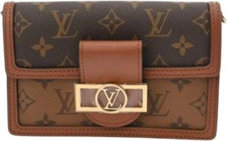 Louis Vuitton Pre-owned Cross Body Bags, female, Brown, Size: ONE SIZE Pre-owned Canvas Cross Body Bag