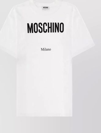 Moschino logo cotton t-shirt