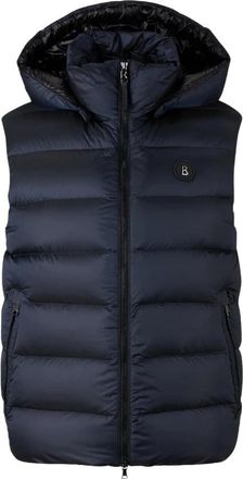 Bogner Holger Down Vest - Heren - Bodywarmers - Blauw - M - Leer - Jassen