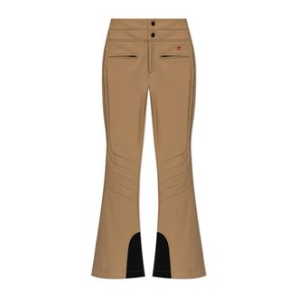 Perfect Moment High-Waist Aurora Flare Ski Broeken - Dames - Sport - Beige - Maat: XS Fleece