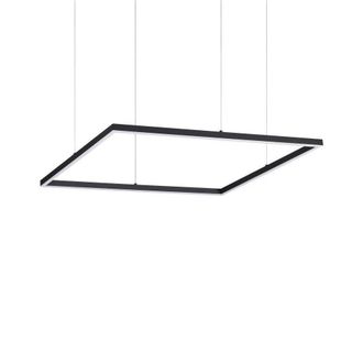 Netlighting Oracle Decorative Square Integrated Pendant Light Black 3000K 41W