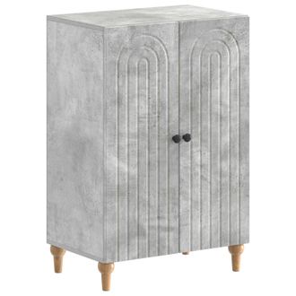 vidaXL Armario Zapatero Alkmaar 59,5 X 39,5 X 90 Cm Gris Hormig&oacute;n Vidaxl