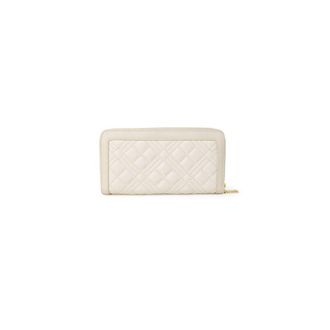 Love Moschino Womens Beige Polyethylene Wallet