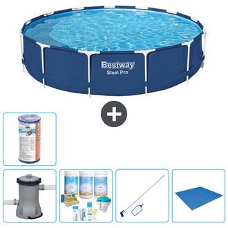 Bestway Piscina Bestway Steel Pro Redonda - 396x84 Cm - 8-piezas S22112