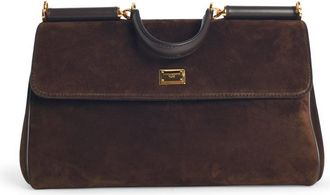 Dolce & Gabbana Sicilia Ebony Lear Bag