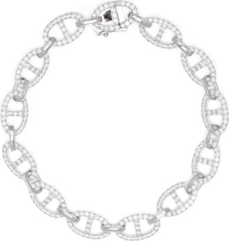 APM Monaco Bracciale a catena Maille Marine - Argento