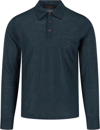 Zanone Virgin Wool Polo - Green