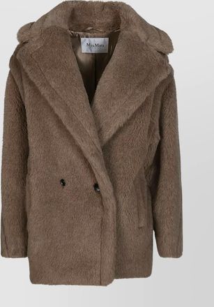 Max Mara silk-blend coat