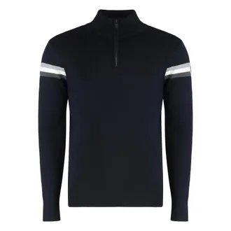 Fusalp Turtlenecks, male, Blue, M, Wengen Turtleneck Jumper