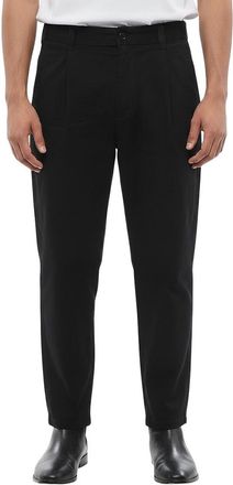 Diesel Black Carrot Pleated Pants