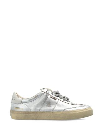 Golden Goose Soul-star Laminated Upper Toe And Tongue Leather Heel