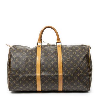 Louis Vuitton Pre-owned Womens Keepall 5 Travel Bag - Brown - One Size