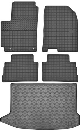 OEM Set Di Tappetini In Gomma Per Auto E Tappetino Per Bagagliaio Per Hyundai Kona I Crossover Dal 2017 Al 2023