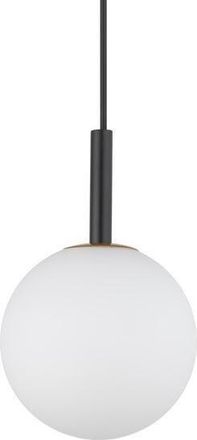 Sigma Gama L&aacute;mpara Suspendida Negro Y Blanco 14 Cm