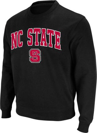 Colosseum Mens Colosseum Black NC State Wolfpack Arch & Logo Crew Neck Sweatshirt at Nordstrom, Size Xxx-Large