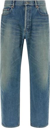 Saint Laurent Mick Jeans - male - Saint Laurent - Straight Fit Jeans - Blue - W34 - Jeans