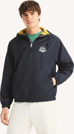 Nautica Mens Crest Logo Jacket