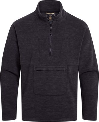 Craghoppers Heren Esk II Half Zip Fleece Top (Zwart)