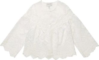 Munthe Overhemden, Dames, Wit, M, Polyester, Valiance Blouse