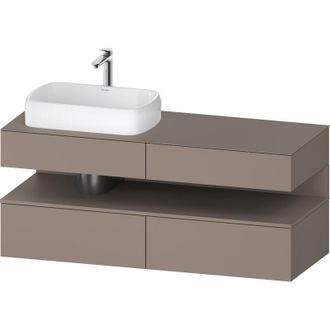Duravit Qatego Consola Mueble Bajo Lavabo, 2 Extensiones, 2 - Duravit