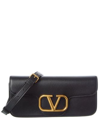 Valentino Vlogo Leather Crossbody