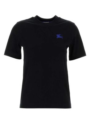 Burberry Black Cotton T-Shirt
