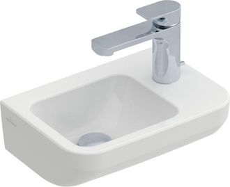 Villeroy & Boch Architectura fontein met kraangat rechts zonder overloop 36x26cm - wit