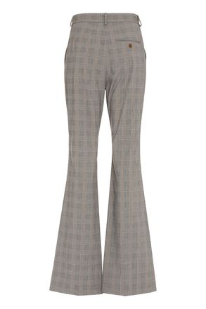 Vivienne Westwood Prince-of-Wales Check Trousers - Gray