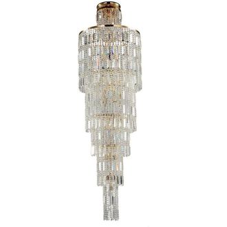 Maytoni Niagara Grand Chandelier Oro Y Cristal, 16 Luces, E14